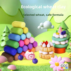 Free Shipping Wheat Flour Clay Children's Noodle Maker Special Clay Safe Kindergarten DIY Set Handmade Toys