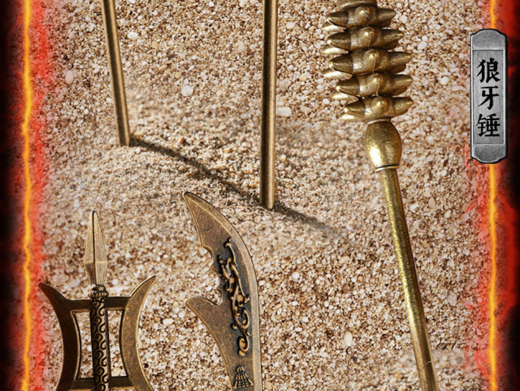 Ancient Weaponry 16-Piece Archaeological Dig Blind Box - Melee, Firearms & Machine Gun Excavation Toy