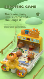 Marbles Shooting Game Machine Breakthrough Shooting Score Shooting Early Education Educational Children's Toys 4-6 Years Old Parent-Child Interaction