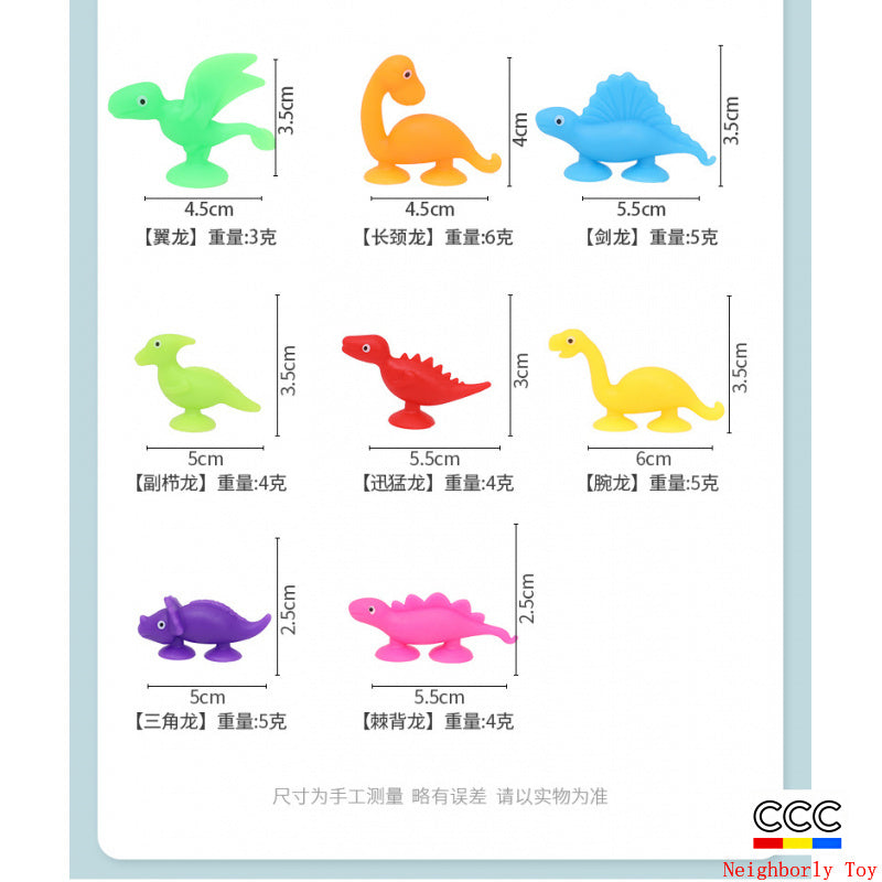 Cross-Border Hot Selling Luscious Suctions Sticky Music Children's Educational Sucker Soft Building Blocks Variety Assembling Science and Education Kindergarten Teaching Aids