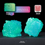 Unboxing Ancient Mythical Beast Treasure Set 4 Pcs Vermilion Bird Blue Dragon White Tiger Black Turtle Sealed Mystery Capsule Collectible Toys for Kids Adults