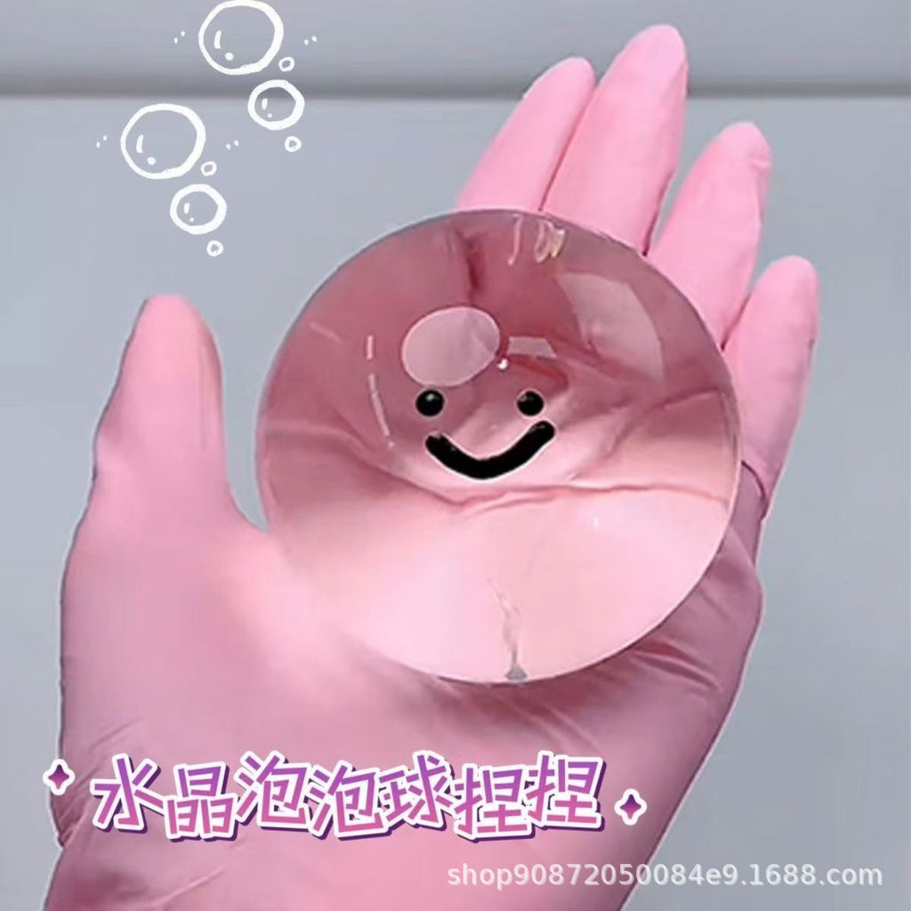 Crystal Ball DIY Bubble Making Squeeze Toy TikTok Same Style Stress Relief Vent Toy Slow Rebound Squeeze Fun