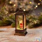 Christmas Decoration Wind Lamp Crystal Lamp Santa Claus Christmas Party Decoration Christmas Ornaments Christmas Gifts