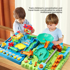 Beibei Jungle Adventure Rolling Ball Track Multi-Functional Maze Game Children's Educational Focus Training Toy