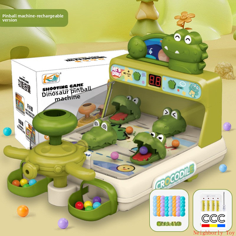 Marbles Shooting Game Machine Breakthrough Shooting Score Shooting Early Education Educational Children's Toys 4-6 Years Old Parent-Child Interaction