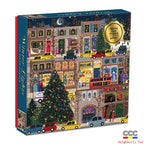 High Quality Galison Christmas Night 500 Piece Winter Lights Puzzle Adult Stress Relief Puzzle Christmas Gift