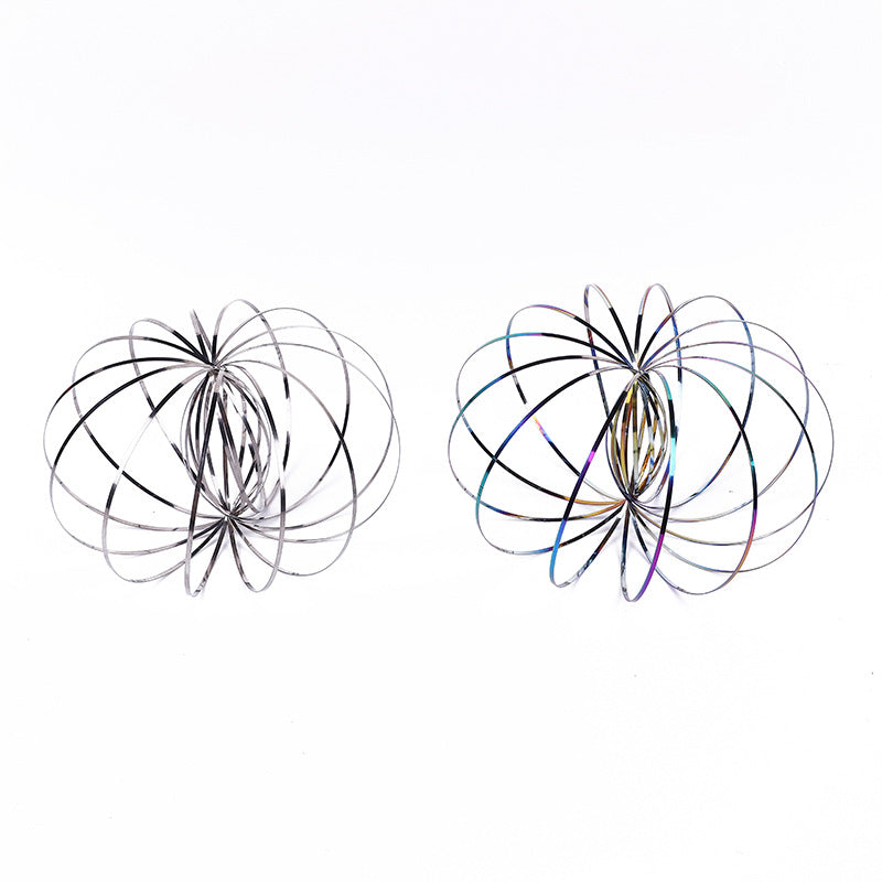 Magic Hand Ring Stress Relief Magic Hand Ring Ring Exercise Trick Toy Stress Relief Hand Ring Magic Fluid Hand Ring