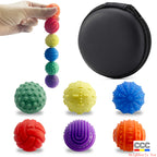 New Product Fidget Toys Sensory Magnetic Ball Stress Relief Toy Soft Silicone Texture Anxiety Ball