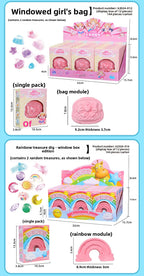 Mermaid Tail Planet Wand Archaeological Dig Blind Box - Girls DIY Space Craft Kids Toy