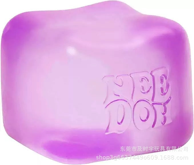 Schylling Needoh Nice Cube Sensory Toy Stress Relief Cube Squeeze Toy Stress Relief Toy