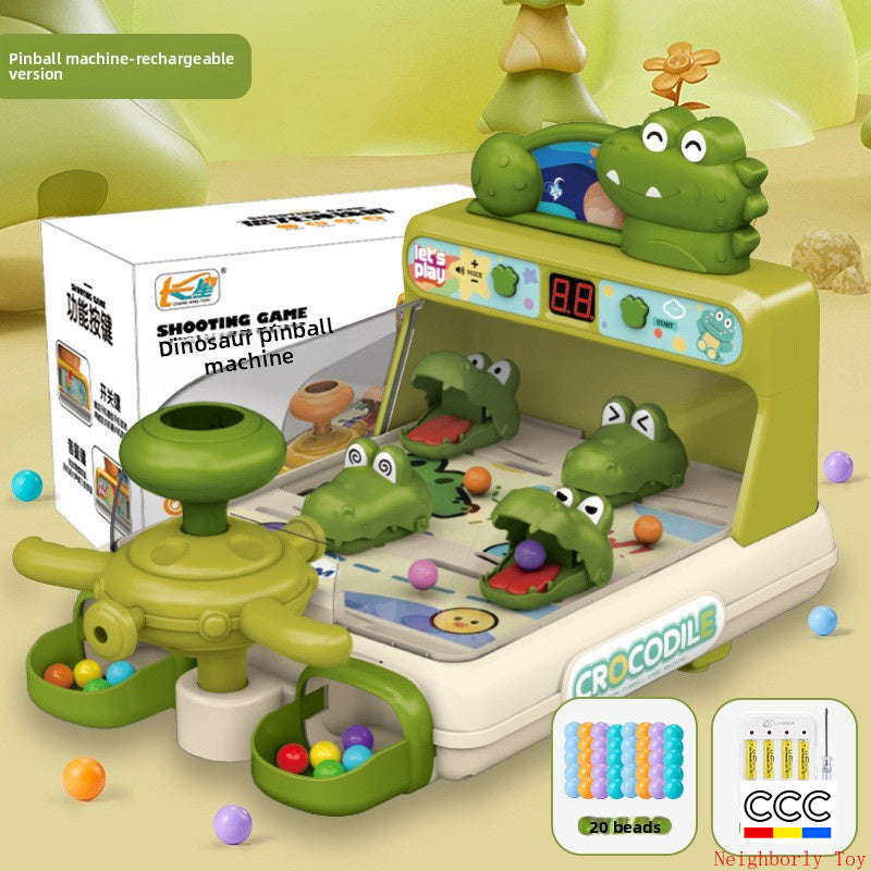 Marbles Shooting Game Machine Breakthrough Shooting Score Shooting Early Education Educational Children's Toys 4-6 Years Old Parent-Child Interaction