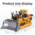 2.4G Alloy Remote Control Excavator Dump Truck Bulldozer Engineering Vehicle Toy Bilingual