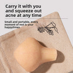 Decompression Artifact Strawberry Nose Clip Acne Simulation Extrusion Acne Decompression Toy Blackhead Cleaning Model Small Toy Model