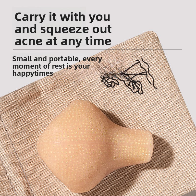 Decompression Artifact Strawberry Nose Clip Acne Simulation Extrusion Acne Decompression Toy Blackhead Cleaning Model Small Toy Model