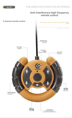 2.4G Alloy Remote Control Excavator Dump Truck Bulldozer Engineering Vehicle Toy Bilingual