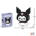 Compatible with LEGO Micro Particles Cartoon Doll Building Blocks Star Dew Puzzle Assembly Toys Cross-Border Stall Wholesale Gifts