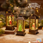 Christmas Decoration Wind Lamp Crystal Lamp Santa Claus Christmas Party Decoration Christmas Ornaments Christmas Gifts