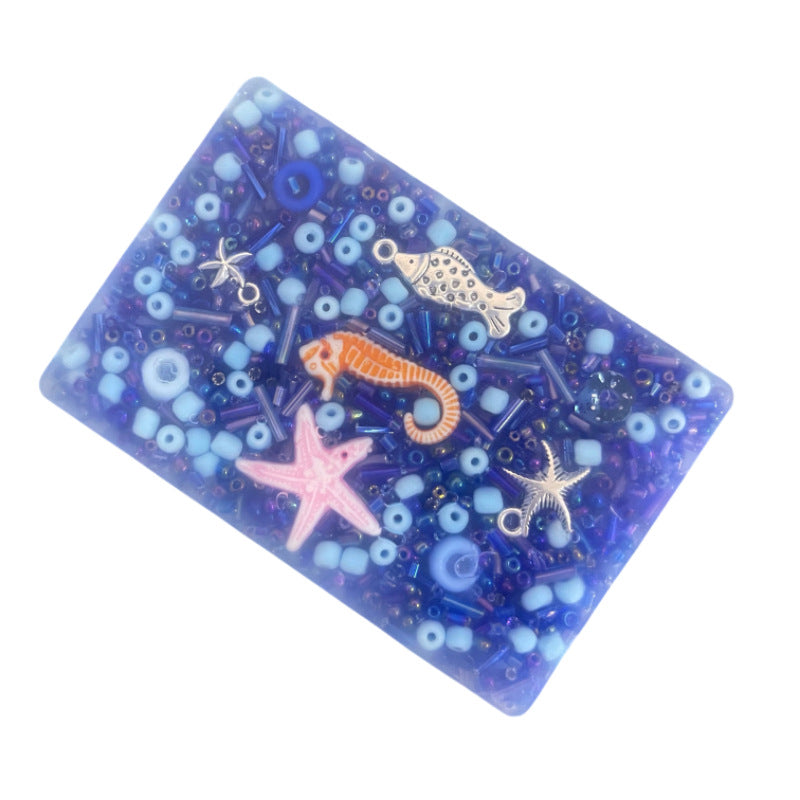 Rectangular Peeling Toy Silk Thread Fidget Toys Silicone Toy Sensory Stress Relief Toy