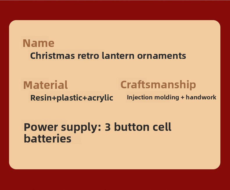 Christmas Decoration Wind Lamp Crystal Lamp Santa Claus Christmas Party Decoration Christmas Ornaments Christmas Gifts