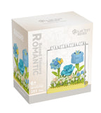 Cross-Border Building Blocks Eternal Flower Transparent Building Blocks Display Cover Home Decoration Desktop Trendy Assembly Toys Gift Wholesale