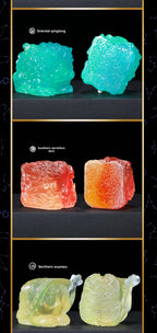 Unboxing Ancient Mythical Beast Treasure Set 4 Pcs Vermilion Bird Blue Dragon White Tiger Black Turtle Sealed Mystery Capsule Collectible Toys for Kids Adults