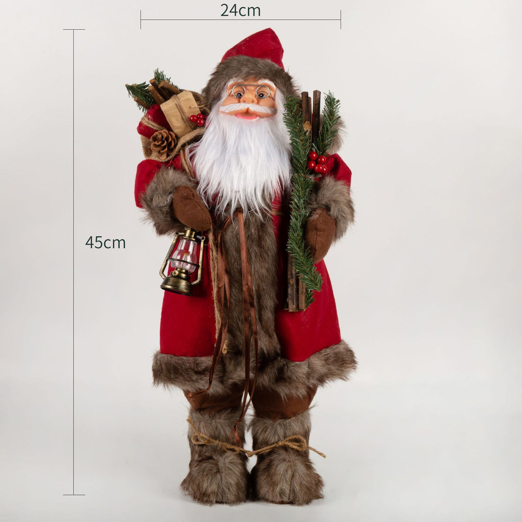 Cross-Border Christmas Santa Claus Figurine Christmas Decorations Christmas Doll Figurine Small Gift