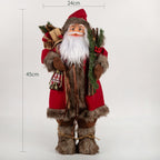 Cross-Border Christmas Santa Claus Figurine Christmas Decorations Christmas Doll Figurine Small Gift