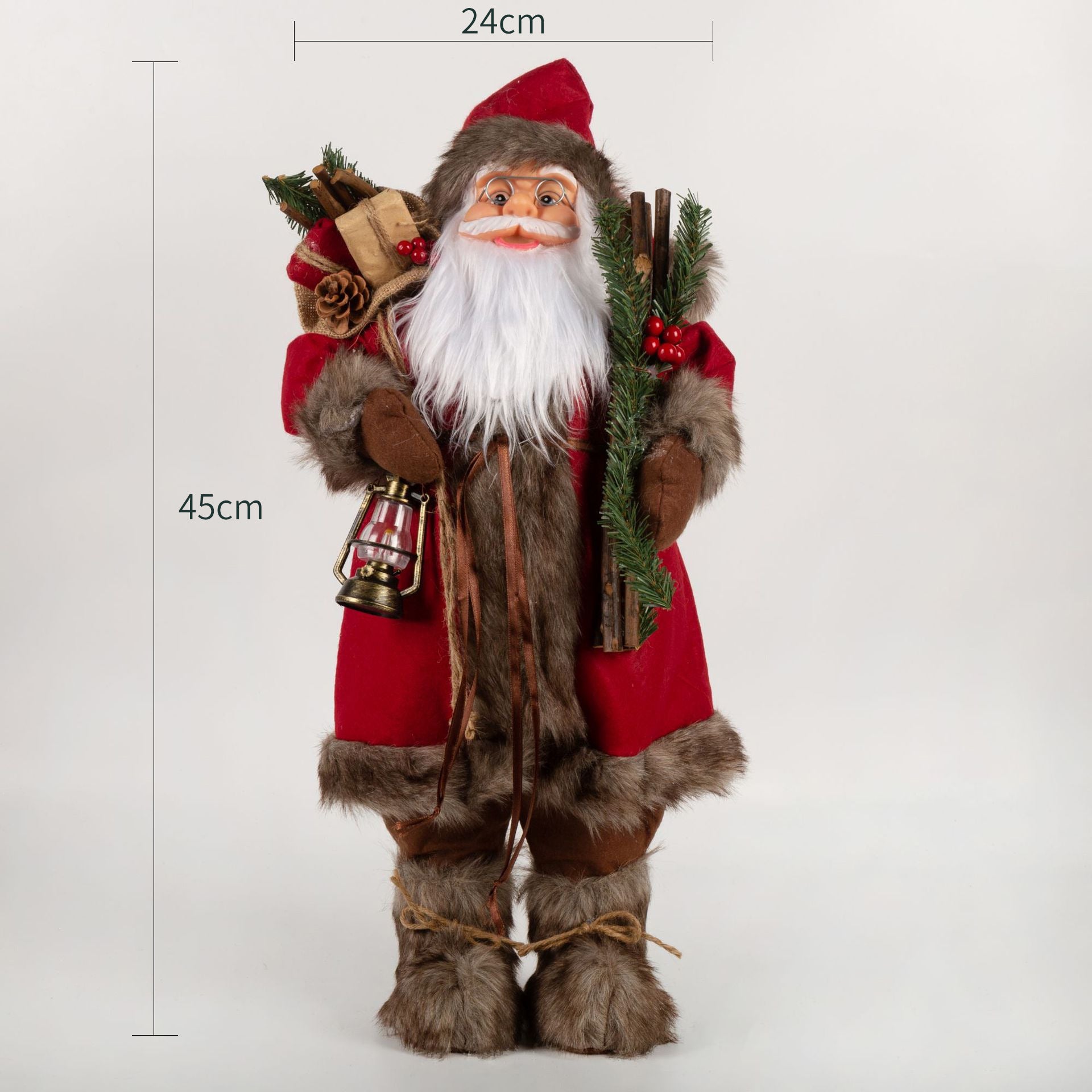Cross-Border Christmas Santa Claus Figurine Christmas Decorations Christmas Doll Figurine Small Gift