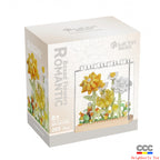 Cross-Border Building Blocks Eternal Flower Transparent Building Blocks Display Cover Home Decoration Desktop Trendy Assembly Toys Gift Wholesale