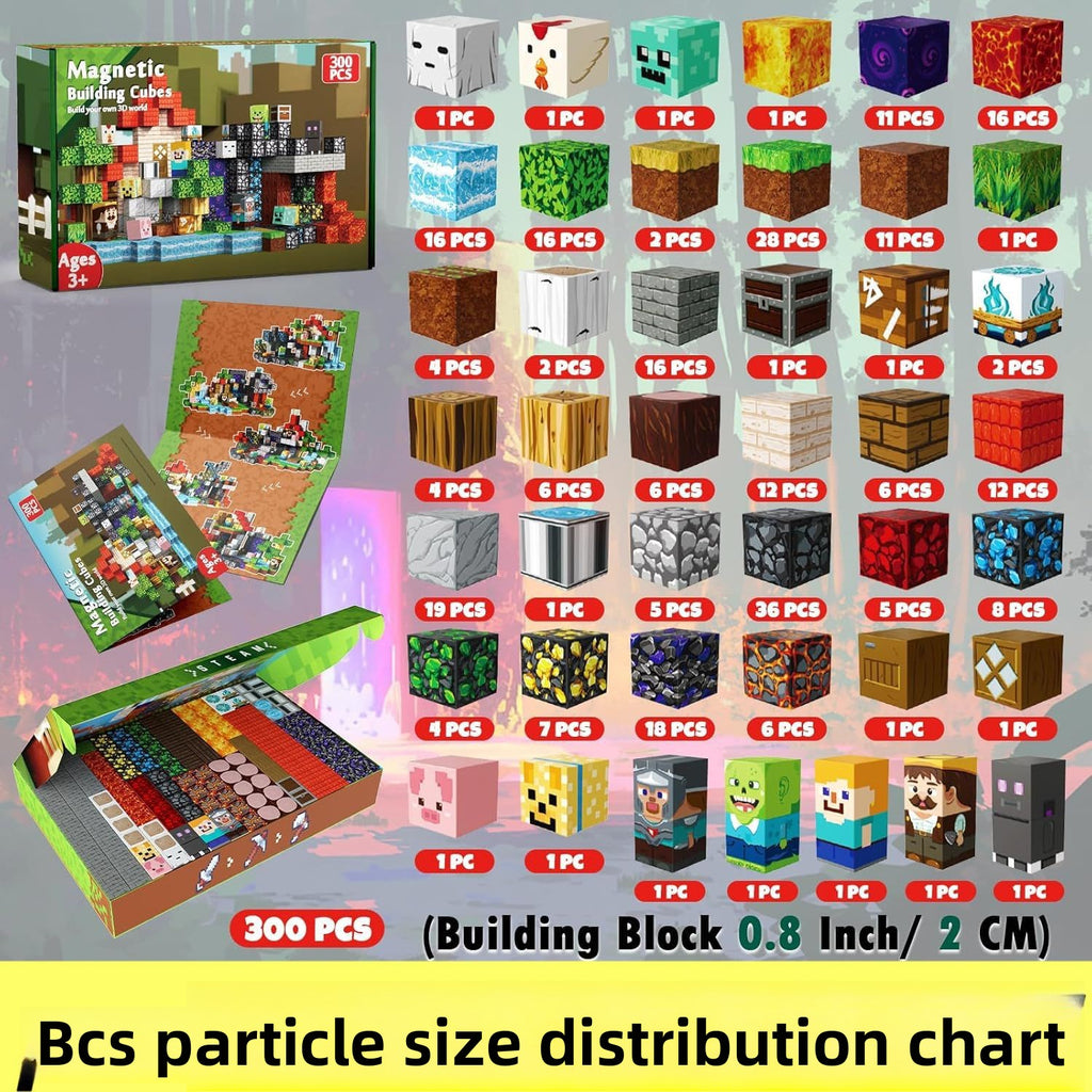 Magnetic Cubes Obsidian Phantom Gate Magnetic Blocks Magnetic Pieces Children DIY