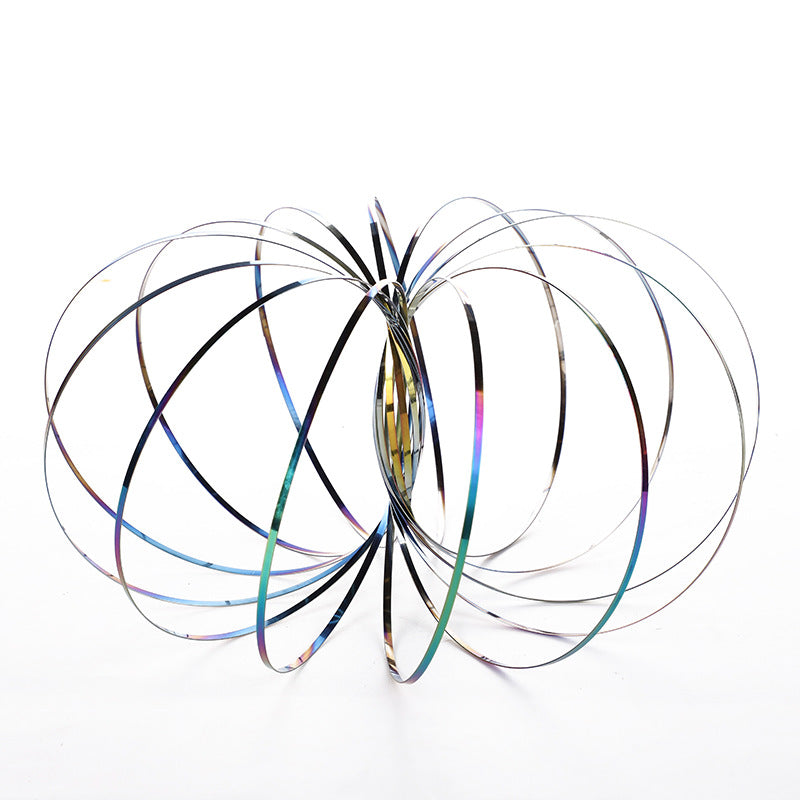 Magic Hand Ring Stress Relief Magic Hand Ring Ring Exercise Trick Toy Stress Relief Hand Ring Magic Fluid Hand Ring