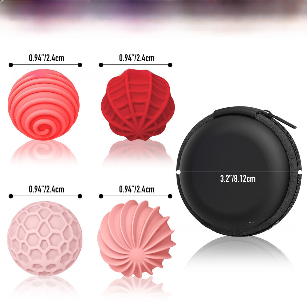 New Product Fidget Toys Sensory Magnetic Ball Stress Relief Toy Soft Silicone Texture Anxiety Ball