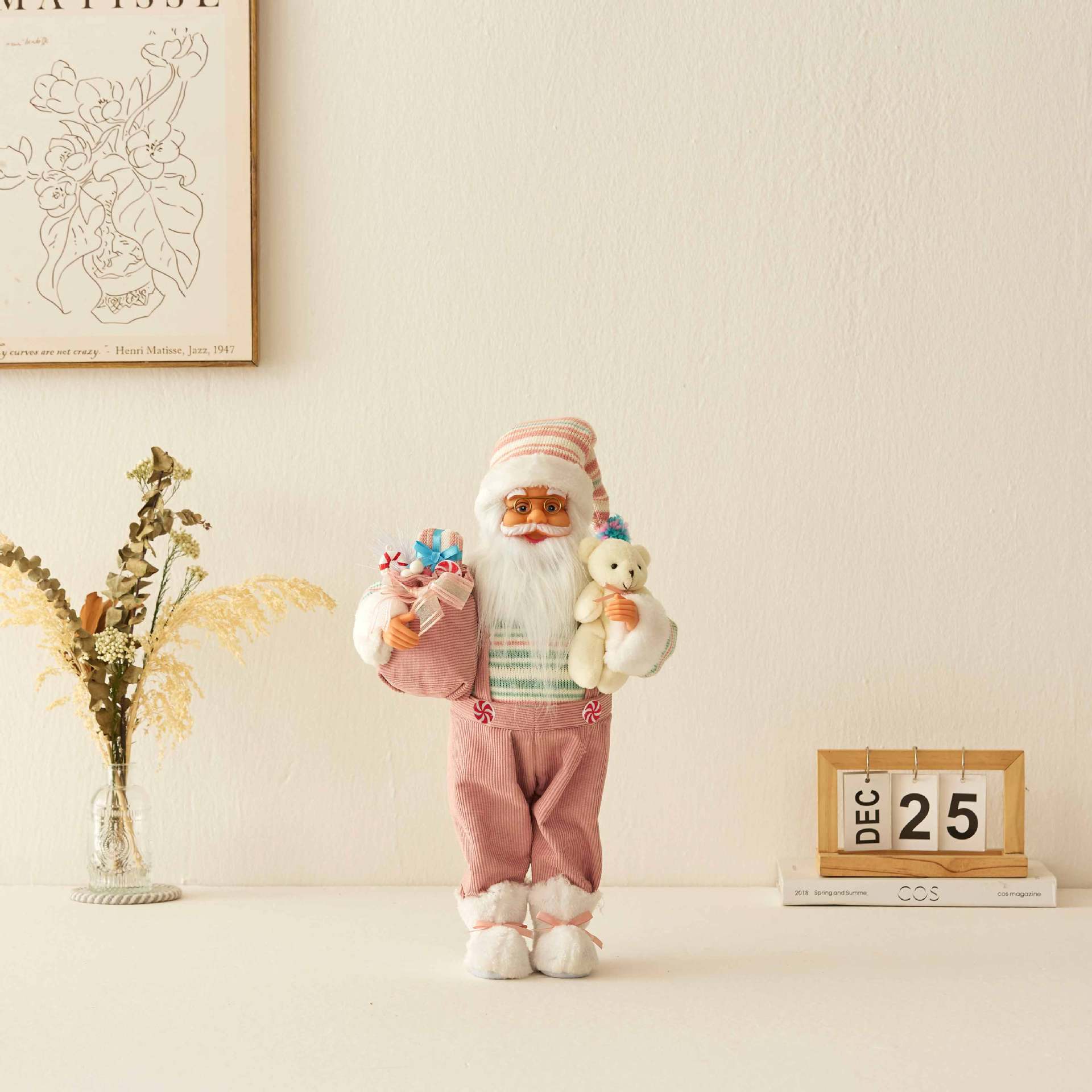 Cross-Border Christmas Santa Claus Figurine Christmas Decorations Christmas Doll Figurine Small Gift