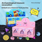 Mermaid Tail Planet Wand Archaeological Dig Blind Box - Girls DIY Space Craft Kids Toy