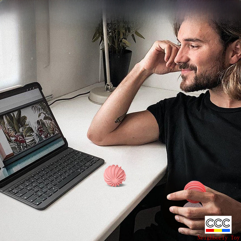 New Product Fidget Toys Sensory Magnetic Ball Stress Relief Toy Soft Silicone Texture Anxiety Ball