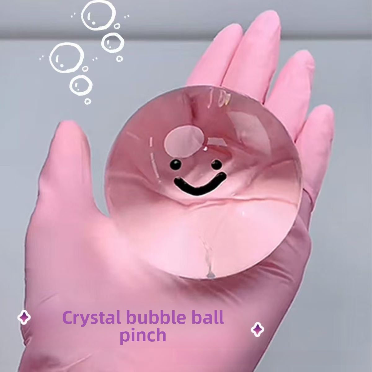 Crystal Ball DIY Bubble Making Squeeze Toy TikTok Same Style Stress Relief Vent Toy Slow Rebound Squeeze Fun