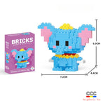 Compatible with LEGO Micro Particles Cartoon Doll Building Blocks Star Dew Puzzle Assembly Toys Cross-Border Stall Wholesale Gifts