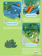 Beibei Jungle Adventure Rolling Ball Track Multi-Functional Maze Game Children's Educational Focus Training Toy