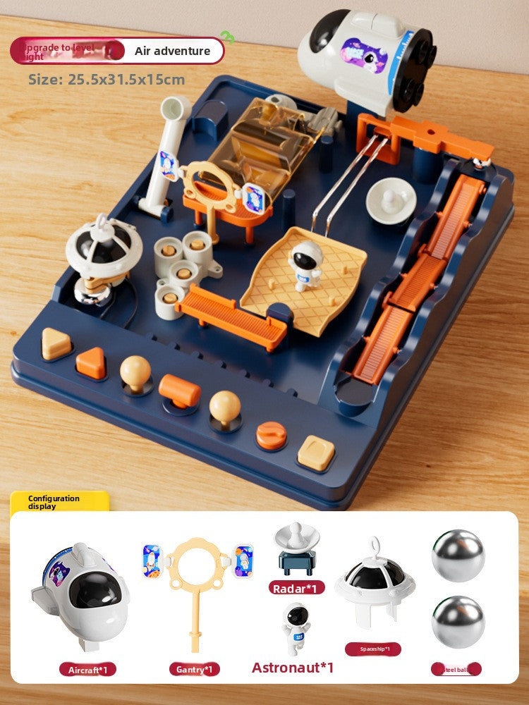 Beibei Jungle Adventure Rolling Ball Track Multi-Functional Maze Game Children's Educational Focus Training Toy