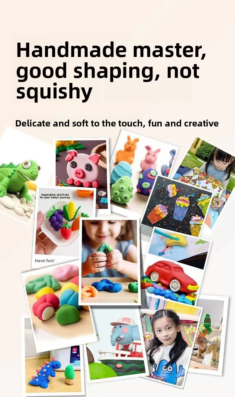 Free Shipping Wheat Flour Clay Children's Noodle Maker Special Clay Safe Kindergarten DIY Set Handmade Toys