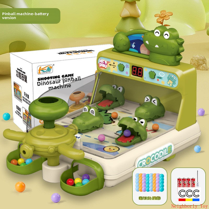 Marbles Shooting Game Machine Breakthrough Shooting Score Shooting Early Education Educational Children's Toys 4-6 Years Old Parent-Child Interaction