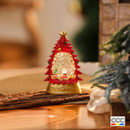 Christmas Decoration Wind Lamp Crystal Lamp Santa Claus Christmas Party Decoration Christmas Ornaments Christmas Gifts