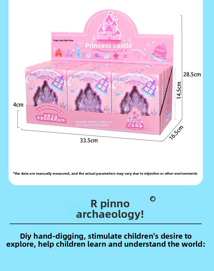 Mermaid Tail Planet Wand Archaeological Dig Blind Box - Girls DIY Space Craft Kids Toy