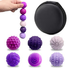 New Product Fidget Toys Sensory Magnetic Ball Stress Relief Toy Soft Silicone Texture Anxiety Ball