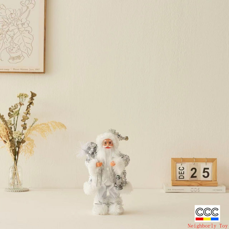 Cross-Border Christmas Santa Claus Figurine Christmas Decorations Christmas Doll Figurine Small Gift
