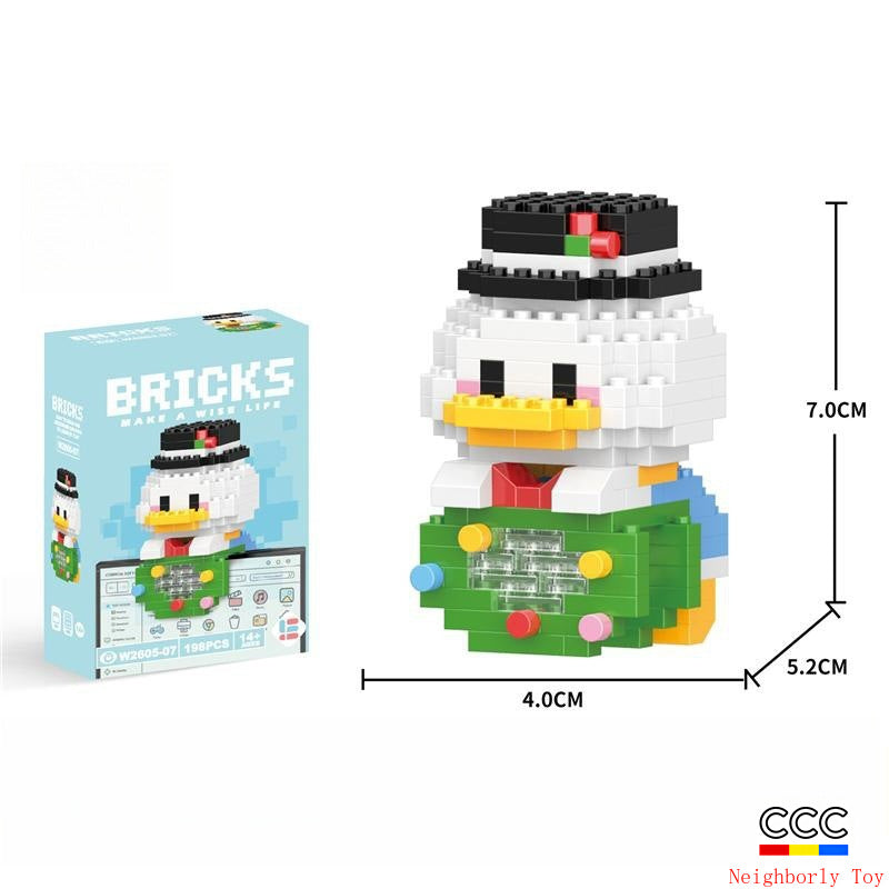 Compatible with LEGO Micro Particles Cartoon Doll Building Blocks Star Dew Puzzle Assembly Toys Cross-Border Stall Wholesale Gifts