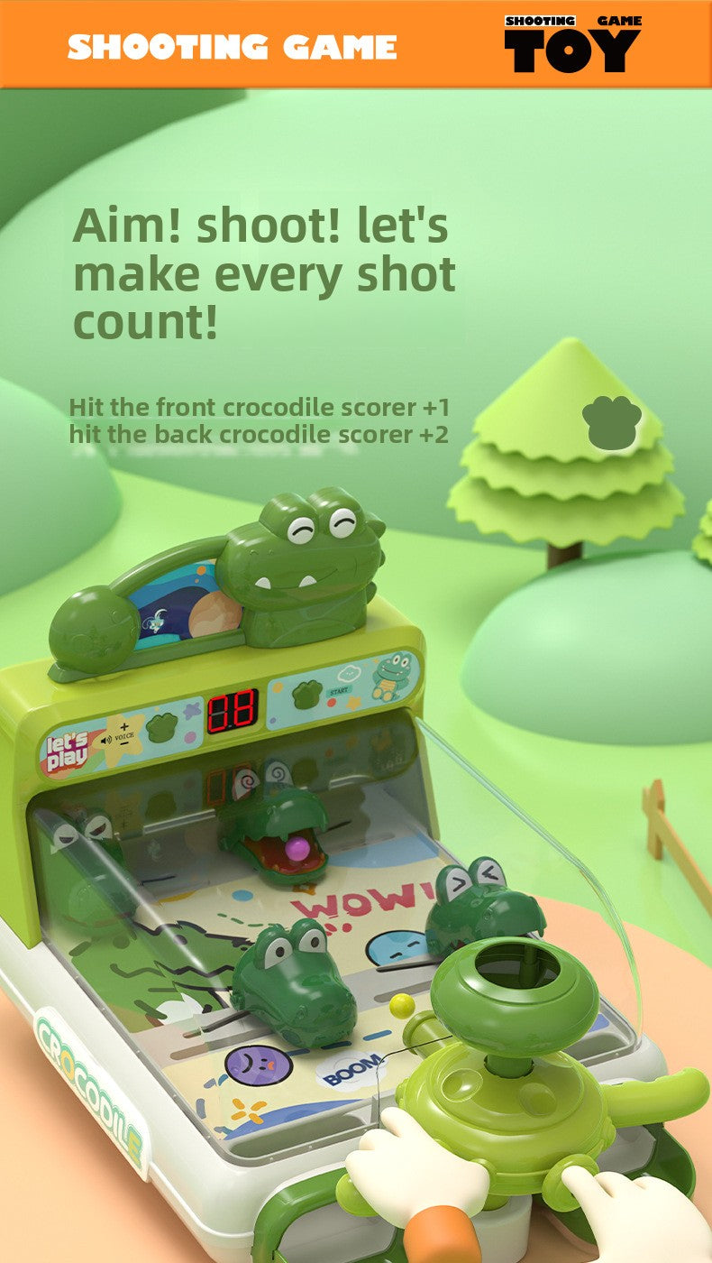 Marbles Shooting Game Machine Breakthrough Shooting Score Shooting Early Education Educational Children's Toys 4-6 Years Old Parent-Child Interaction