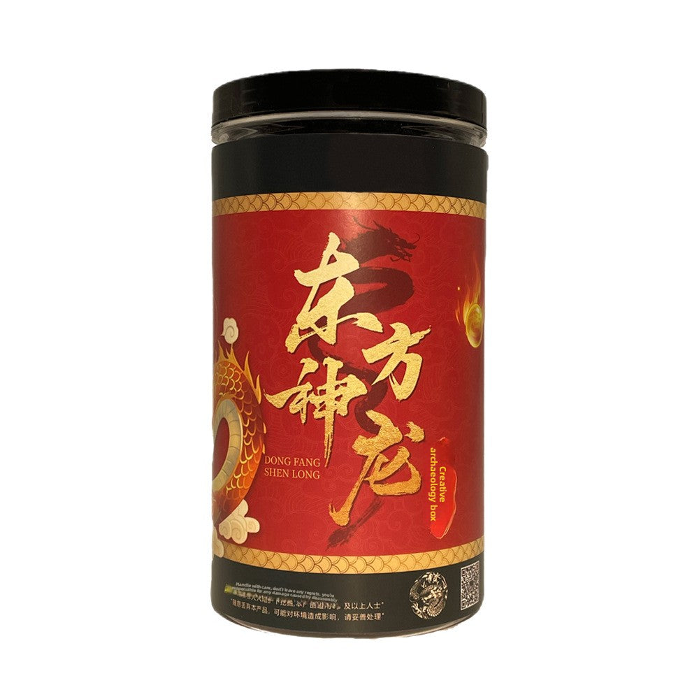 Oriental Dragon Excavation Blind Box Archaeological Toy Chinese Style Dragon Children's Handmade DIY Ancient Style Gift Jade Stone Boys