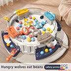 Greedy Hungry Wolf Pac-Man Game Console Children's Educational Competitive Parent-Child Leisure Multiplayer Battle Board Game Toy Cross-Border