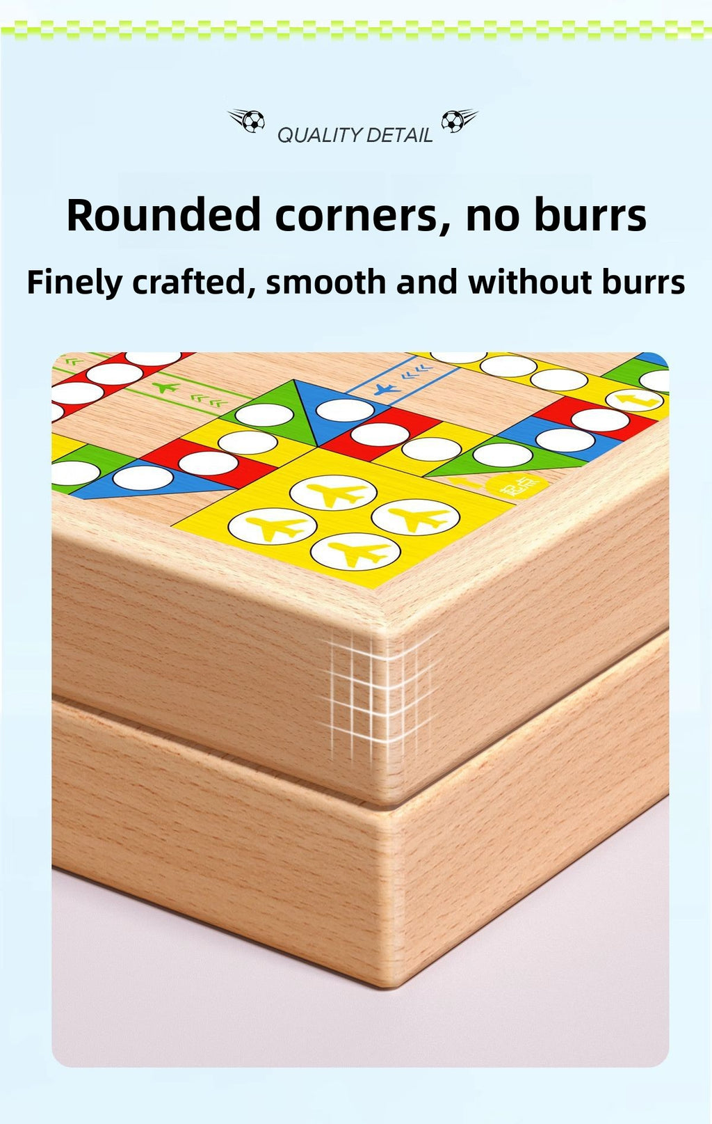 Two-Player Battle Bounce Chess Flying Chess Multi-Functional Desktop Game Children's Parent-Child Interactive Educational Board Game Toy